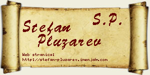 Stefan Plužarev vizit kartica